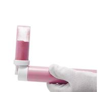 Pompe Aérographe Manuelle, Outils De Décoration De Gâteau Paillettes DIY Cuisson Pistolet Colorant Duster pour Cupcakes Biscuits Et Desserts 4pcs (rose)
