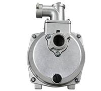 Pompe Agricole Pompe Centrifuge Pompe Auto-amorçante Pompe d'Irrigation en Résistante avec Coudé de Décharge Supérieur et Carter Rond Adaptée aux, 1,5 Pouce