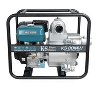 Motopompe 3 pouces spéciale eaux très chargées 60000l/h moteur 269 cc Könner Söhnen KS 80MW