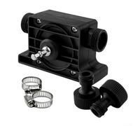 Pompe auto-amorçante compatible avec les perceuses pour transfert eau, huile, diesel, convient pour la maison, le jardin, l'aquarium, le lavage de voiture et les applications de drainage des