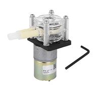 Pompe auto-amorçante SustVita avec moteur 24 V CC, débit maximum de 400 ml/min, pompe péristaltique de transfert de liquide avec tête PC pour instruments analytiques et (24V)