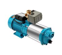 Pompe centrifuge 4000 l/h 1300 W Hauteur de refoulement 98 m Hauteur d'aspiration 8 m max. 9,8 bar Station d'eau domestique Pompe de jardin Pompe à eau pour arrosage agricole Arrosage Jardin