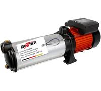 Pompe centrifuge haut de gamme, 10 étages, débit de 5400 l/h, puissance de 2200 watts, pression de 11 bars, hauteur de refoulement de 110 mètres, hauteur d'aspiration de 8 mètres, pompe à eau auto-amo