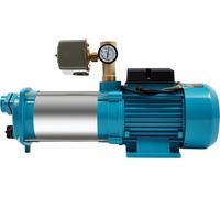 Pompe centrifuge, haut débit, construction durable en acier inoxydable, 220-230 V, bleu, EU
