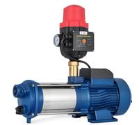 Pompe centrifuge Pompe à eau 2500w acier inoxydable 66.7 l / min Pompe à jet Pompe de jardin + interrupteur Pressostat 4000L/H