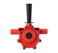 Pompe compacte en plastique pour perceuse Rouge 13,5 cm