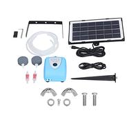 Pompe d'aérateur d'étang Pompe à oxygène d'oxygénateur à énergie Solaire avec durée de Vie de la Batterie de Charge à Faible Bruit pour l'oxygénation d'urgence de pêche en Plein