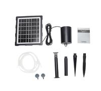 Pompe d'aérateur d'oxygène solaire avec 3 modes, autonomie de 60 heures, panneau solaire ABS, pompe d'oxygénation de l'eau, étanche IP65, pour étang, fontaine, aquarium