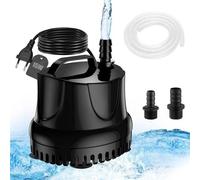 Pompe d'aquarium 800 L/h, 15 W, pompe de bassin ultra-silencieuse