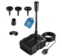 Pompe de bassin avec lampe UV 1000 L/h Ensemble complet