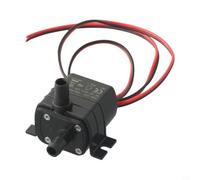 Pompe de bassin portable 12 V 240 l/h Design compact | Matériaux de qualité alimentaire, design amphibie, utilisation submersible, taille compacte 53 x 34 x 25 mm