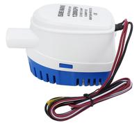 Pompe de cale automatique pour bateau, 12 V, accessoires en plastique avec interrupteur à flotteur, 1200 GPH