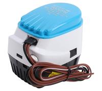 Pompe de cale marine, 24 V, 1 100 GPH, système de plongée automatique, niveau d'eau avec interrupteur à flotteur, sortie 1-1/8 pouce pour yacht