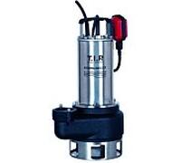 Pompe de chantier pour eaux usées TIP - acier inoxydable, 24 000 l/h, hauteur de refoulement 11 m, 1 500 W, boîtier en fonte, jusqu'à 95°C, Extrema 400/11 CX 30168