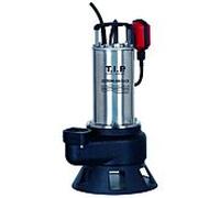 Pompe de chantier pour eaux usées TIP - acier inoxydable, 36 000 l/h, hauteur de refoulement 14 m, corps en fonte, jusqu'à 95°C, Extrema 600/14 CX, 30194