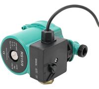 Pompe de circulation d'eau chaude - Pompe de circulation à montage en saillie - 220 V - Prise européenne - Doubleautomatique/manuelle - Pour chauffe-eau électrique