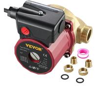 Pompe de circulation d'eau chaude VEVOR 50 l/min, pompe de circulation d'eau 220 V 90 W, pompe à eau 0,8 A, pompe de circulation d'eau, idéale pour les douches automatiques électroniques et les lave-l