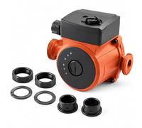 Pompe de circulation pour eau chaude en fonte avec raccord fileté, 3 vitesses, fonctionnement silencieux pour système de chauffage domestique