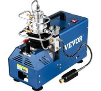 Pompe de compresseur d'air, puissance moteur 1800W, pression maximale 4500 PSI, système de refroidissement à eau, capacité du réservoir 0,79-1,80 gallons