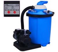 Vidaxl Sandfilterpumpe mit Timer 550 W 50 l