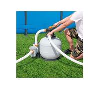 Bestway Pompe de filtration à sable Flowclear 8327 L/h, pompe de filtration, pompe de filtration de spa,, pompe de filtration de piscine hors sol G
