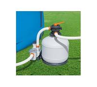 Bestway Pompe de filtre à sable Flowclear 11355 L/h, pompe de filtration, pompe à filtre, pompe à filtre pour piscine hors sol, pompes de filtration G