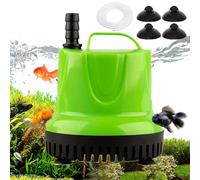 Pompe de filtre d'aquarium, pompe de circulation d'aquarium - Coupe d'aspiration Pompe à eau de fontaine tranquille, filtre , moteur à faible bruit pour bassin