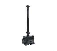 Pompe de fontaine de bassin 22 W, circulation efficace de l'eau et oxygénation pour bassin de jardin, aérateur compact en plastique, noir, 12,3 x 8,2 x 8,5 cm, utilisation en extérieur