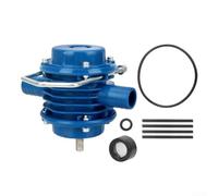 Pompe de forage en plastique bleu avec boîtier antirouille | Design auto-amorçant, soulève l'eau de 15 m de profondeur, idéal pour les puits et les réservoirs, pour une vitesse de