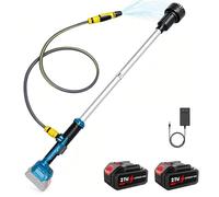 Pompe de fût de pluie sans fil compatible avec Makita 18 V, pompe de transfert d'eau sans fil 3000 l/h, hauteur de refoulement de 6 m, pompe de marais portable sans balais pour piscine/jardin/étang