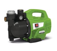 Pompe de jardin avec préfiltre et boîtier en plastique pour eaux claires - capacité 4.500 l/h - 1,1 kW 230 V Cleancraft GP 1106P