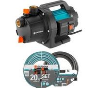 Pompe de jardin GARDENA 3000/4 Basic Set, Débit 3000 l/h, Hauteur de refoulement 35 m