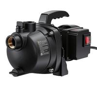 Pompe de jardin SucceBuy 800 W, 230 V, pompe d'arrosage avec un débit maximal de 3300 L/h, pompe à jet en PP avec une hauteur de refoulement de 44 m, protection contre la surchauffe, compatible avec l