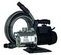 Pompe de jardin T.I.P. avec garniture d'aspiration Clean Jet 1000 Plus avec kit