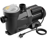 Pompe de piscine, 1 300 W, débit maximal de 28 800 l/h, pompe de piscine à vitesse unique, CA 220-240 V, 2 850 tr/min, hauteur de refoulement maximale de 17 m, avec minuterie 24 heures et panier filtr