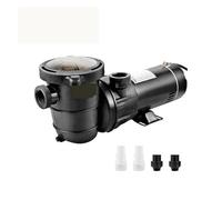 Pompe de piscine 1,5 CV/2 CV 88-92 GPM hors sol/terre avec crépine Vitesse simple/double Circulation à haut rendement Pour une utilisation DIY(2 HP Double Speed)