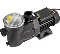 Pompe de piscine SucceBuy, 1300 W, débit max. 28 800 L/H, pompe de piscine à un étage, 2850 tr/min, hauteur de refoulement max. 17 m, avec minuterie 24 heures et panier filtrant, convient aux piscines