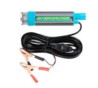 Pompe de pompe électrique submersible | Lot de 2 pinces portables pour réapprovisionnement de voiture, bateau, camion, agriculture