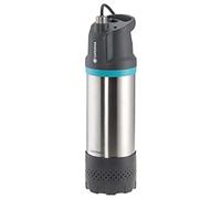 Pompe de pression immergée 6100/5 inox automatic GARDENA ; filtre à impuretés, sécurité de marche à sec ; contient pompe de pression immergée 6100/5 inox automatic et tuyau Classic 13mm (1/2") 20m