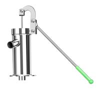 Pompe de puits manuelle en acier inoxydable, pompe à pichet manuelle pour jardin