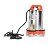 Pompe de puits profond DC 24V, moteur élevé en acier inoxydable | Submersible solaire, corps en acier inoxydable, fil de cuivre, scellé, faible bruit, aquaculture en étang