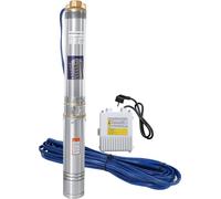 Pompe de puits profond Fiqops Deep Well Pompe de puits immergée 6.7bar max 0.75kW