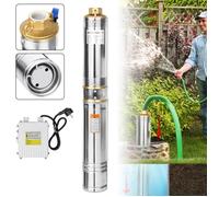 Pompe de Puits Profond tubulaire résistante au sable avec filtre anti-saleté SUUSOLNY - 370 W