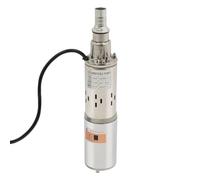 Pompe de puits profonds de 7,6 cm, pompe en acier inoxydable, 200 W, 3000 | Pompe submersible - Hauteur de refoulement maximale : 30 m - Pompe à sable - 24 V - Pompe à eau IP68 - Avec câble de 17 m