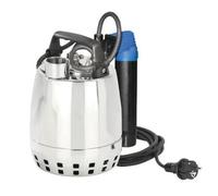 Pompe de relevage Calpeda GXRM9GF 0,25 KW - Monophasé 220V - Jusqu'à 10.2 M3/H - Livrée avec condensateur, flotteur réglable et un câble d'alimentation - Relevage d'eaux légèrement chargées