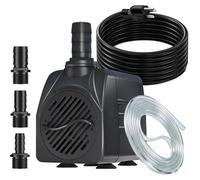 Pompe de relevage, débit de 1700 L/h, fonctionnement silencieux, protection contre le fonctionnement à sec, hauteur de refoulement de 2,5 mètres