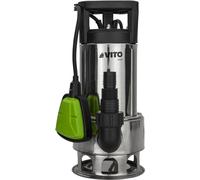 Pompe de relevage Eaux usées 1100W Corps INOX Pompe immergée Egouts Caves VITO