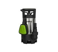 Pompe de relevage Eaux usées 550W Cuve Inox Submersible avec flotteur Alimentation 10m VITO