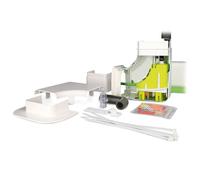Pompe de relevage Mini verte Silence + Slimline ivoire