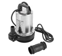 Pompe de relevage - Pompe pour puits profonds - 160 W - 3000 tr/min - Débit maximal : 50 l/min - Hauteur de refoulement : 8 m - Couleur : argent/noir